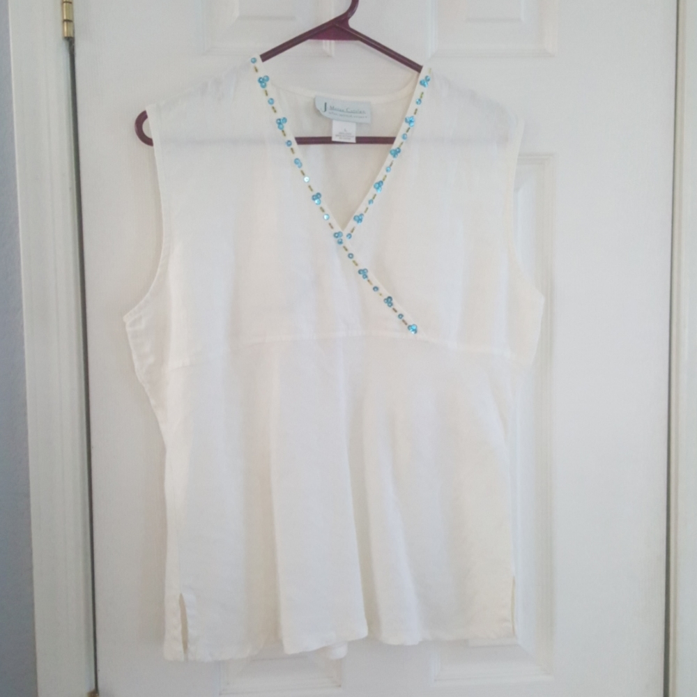 Women's sleeveless top J. Marco Large